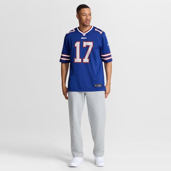 Custom Josh Allen Buffalo Bills Game Jersey Royal