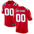 Custom New England Patriots Alternate Custom Jersey Red