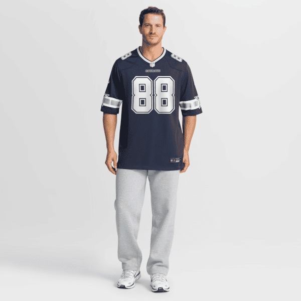 Custom CeeDee Lamb Dallas Cowboys Alternate Game Team Jersey Navy