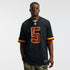 Custom Washington Commanders Jayden Daniels Alternate Game Jersey Black