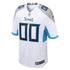 Custom Tennessee Titans Custom Game Jersey White