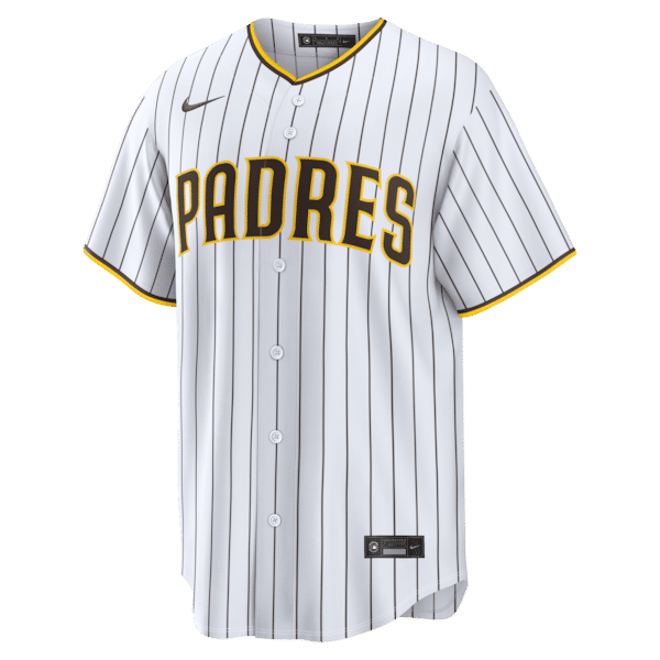 Custom San Diego Padres Home Replica Custom Jersey White