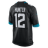 Custom Travis Hunter Jacksonville Jaguars Alternate Game Jersey Black