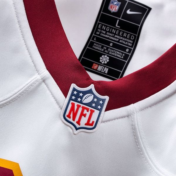 Custom Washington Commanders Custom Game Jersey White