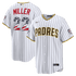 Custom Mason Miller San Diego Padres 2026 All-Star Edition Stars & Stripes Stadium Jersey White