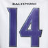 Custom Kyle Hamilton Baltimore Ravens Game Jersey White