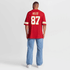 Custom Travis Kelce Kansas City Chiefs Game Jersey Red