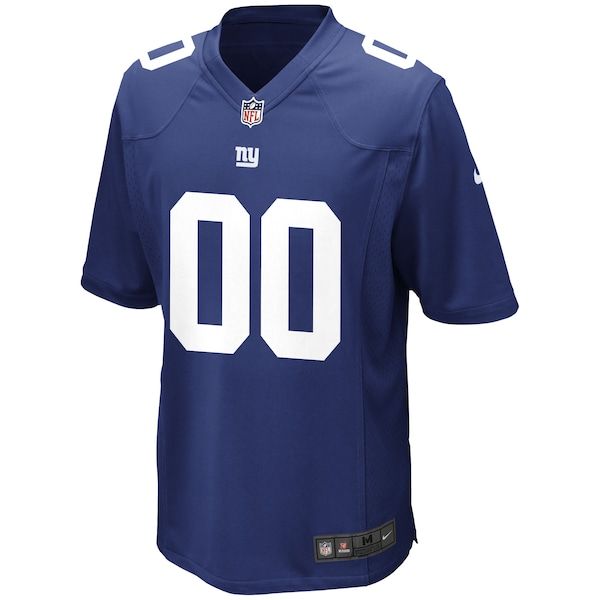 Custom New York Giants Custom Game Jersey Royal