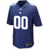 Custom New York Giants Custom Game Jersey Royal