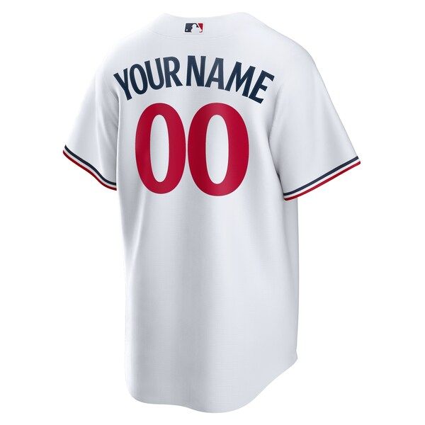 Custom Minnesota Twins Home Replica Custom Jersey White