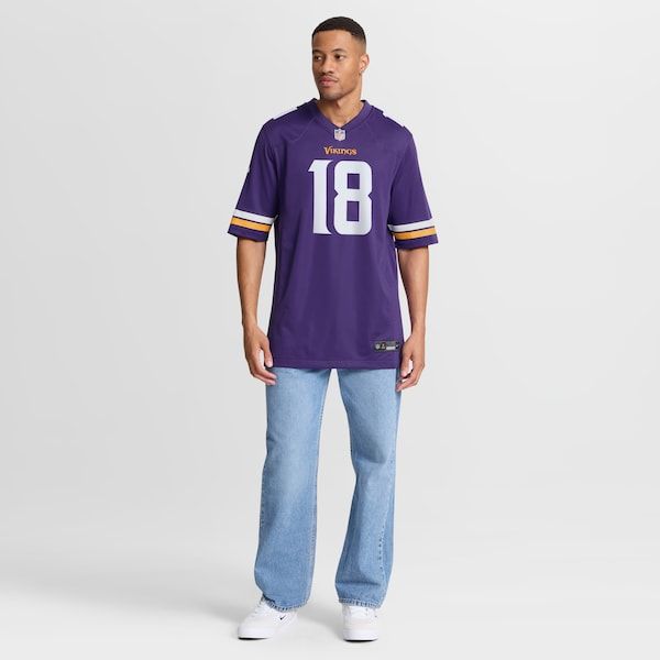Custom Kyler Murray Minnesota Vikings Game Jersey Purple