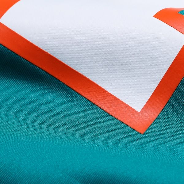 Custom Jacob Rodriguez Miami Dolphins Alternate Game Jersey Aqua