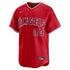Custom Mike Trout Los Angeles Angels Alternate Limited Player Jersey Red