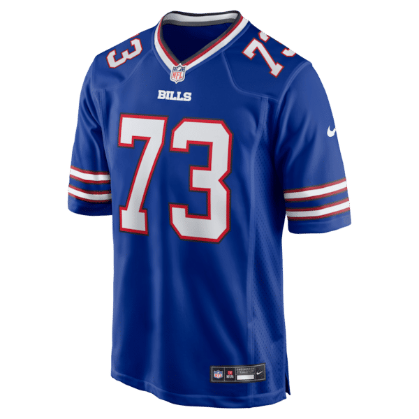 Custom Dion Dawkins Buffalo Bills Game Jersey Royal