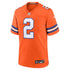 Custom Patrick Surtain II Denver Broncos Alternate Game Jersey Orange