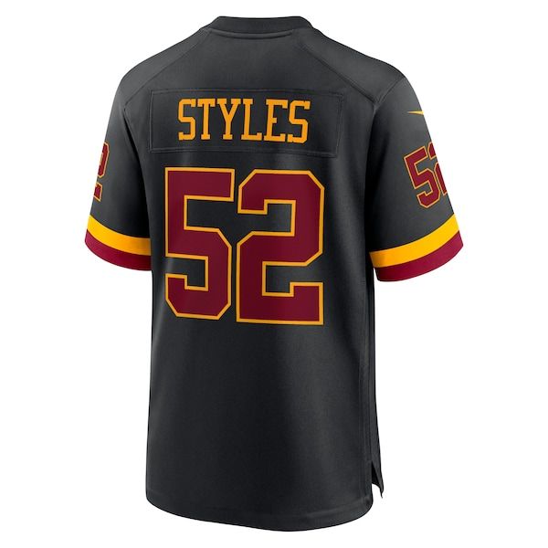 Custom Washington Commanders Sonny Styles Game Player Jersey Black