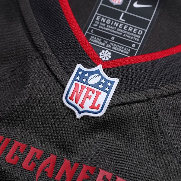 Custom Tampa Bay Buccaneers Custom Game Jersey Pewter