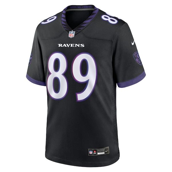 Custom Mark Andrews Baltimore Ravens Alternate Game Jersey Black