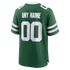 Custom New York Jets Custom Game Jersey Legacy Green