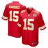 Custom Patrick Mahomes Kansas City Chiefs Game Jersey Red