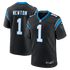 Custom Cam Newton Carolina Panthers Game Retired Player Jersey Black
