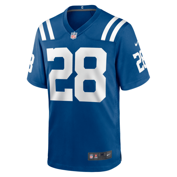 Custom Jonathan Taylor Indianapolis Colts Game Jersey Royal