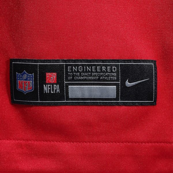 Custom Tampa Bay Buccaneers Custom Game Jersey Red