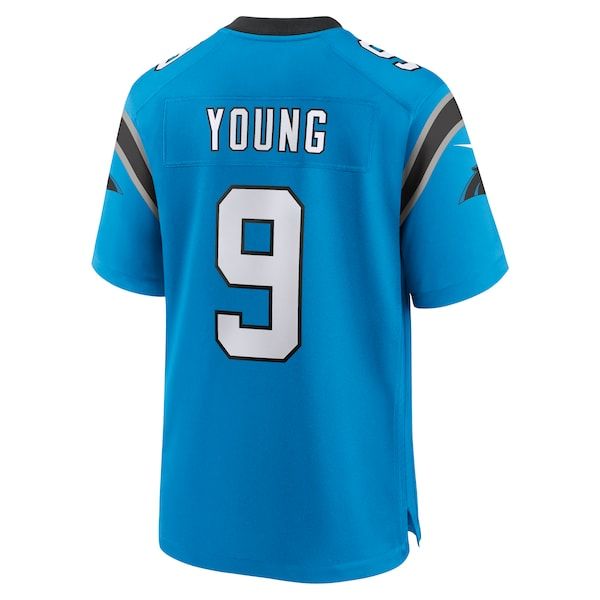 Custom Bryce Young Carolina Panthers Alternate Game Jersey Blue