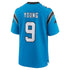 Custom Bryce Young Carolina Panthers Alternate Game Jersey Blue