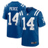 Custom Alec Pierce Indianapolis Colts Game Jersey Royal