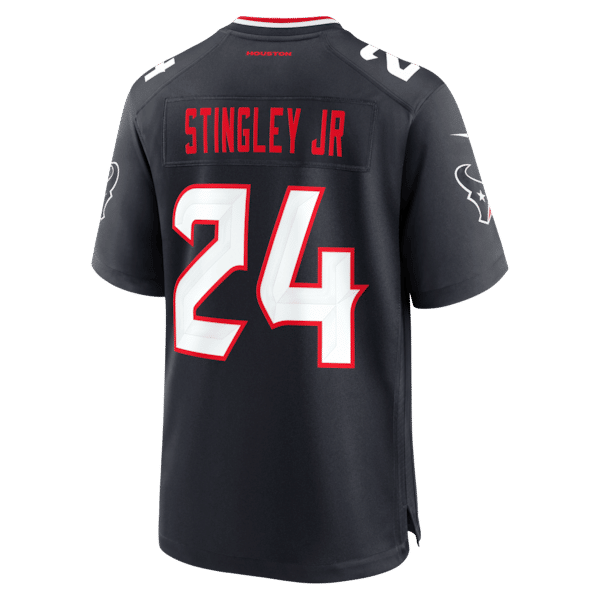 Custom Derek Stingley Jr. Houston Texans Game Jersey Navy