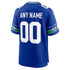 Custom Seattle Seahawks Throwback Custom Jersey Royal