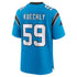 Custom Luke Kuechly Carolina Panthers Alternate Game Jersey Blue