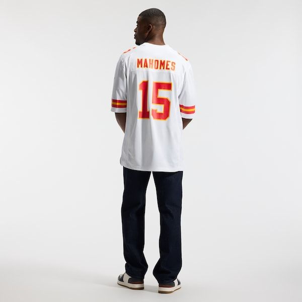 Custom Patrick Mahomes Kansas City Chiefs Game Jersey White