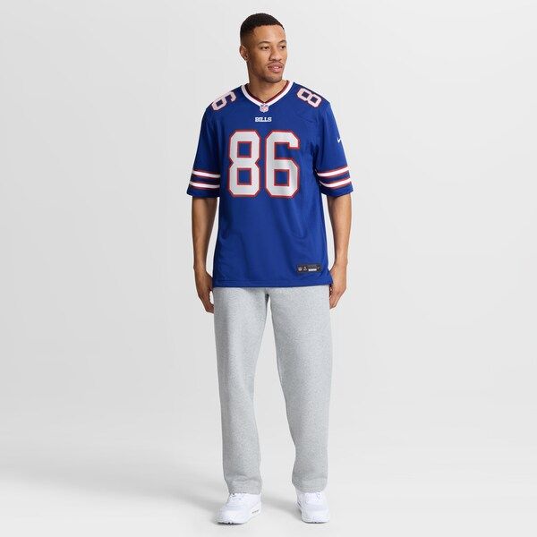 Custom Dalton Kincaid Buffalo Bills Game Jersey Royal