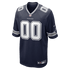 Custom Dallas Cowboys Custom Game Jersey Navy