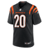 Custom Lemar Parrish Cincinnati Bengals Team Retired Game Jersey Black