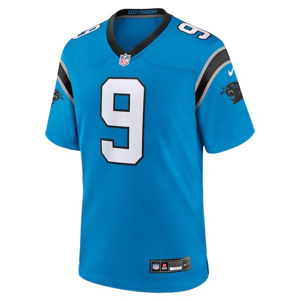 Custom Bryce Young Carolina Panthers Alternate Game Jersey Blue