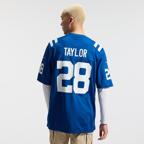 Custom Jonathan Taylor Indianapolis Colts Game Jersey Royal