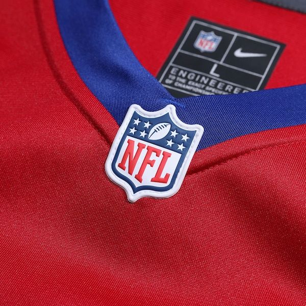 Custom New York Giants Alternate Game Custom Jersey Century Red