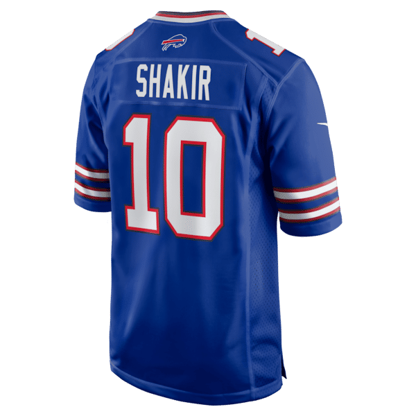 Custom Khalil Shakir Buffalo Bills Game Jersey Royal