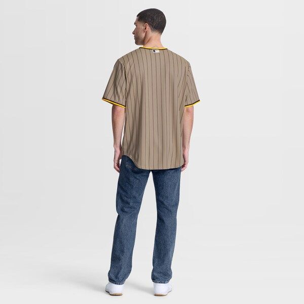 Custom San Diego Padres Alternate Replica Jersey Sand