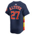 Custom Jose Altuve Houston Astros Alternate Limited Player Jersey Navy