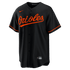 Custom Pete Alonso Baltimore Orioles Alternate Replica Jersey Black