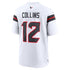 Custom Nico Collins Houston Texans Game Jersey White