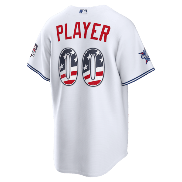 Custom Toronto Blue Jays 2026 All-Star Edition Stars & Stripes Stadium Pick-A-Player Jersey White