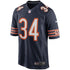 Custom Walter Payton Chicago Bears Game Retired Player Jersey Navy