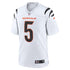 Custom Tee Higgins Cincinnati Bengals Game Jersey White