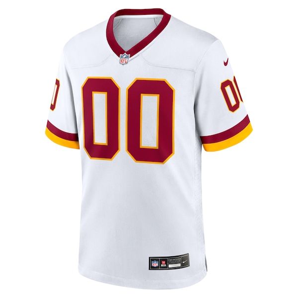 Custom Washington Commanders Custom Game Jersey White