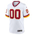 Custom Washington Commanders Custom Game Jersey White